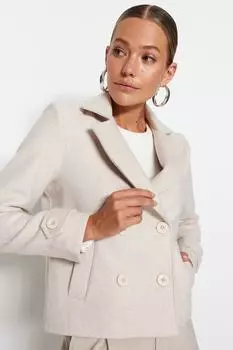 Пальто TRENDYOLMLLA, кремовый