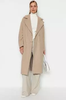Пальто TRENDYOLMLLA, кремовый