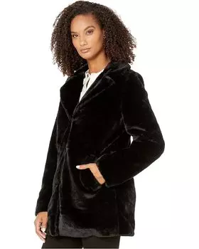 Пальто Tribal Long Sleeve Notch Collar Coat, черный