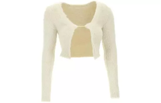 Пальто укороченное женское Jacquemus, белый