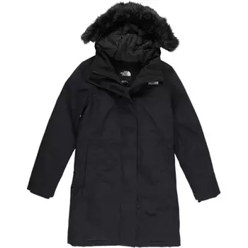 Пальто унисекс черное The North Face, черный