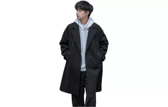 Пальто унисекс Fuerza, серый