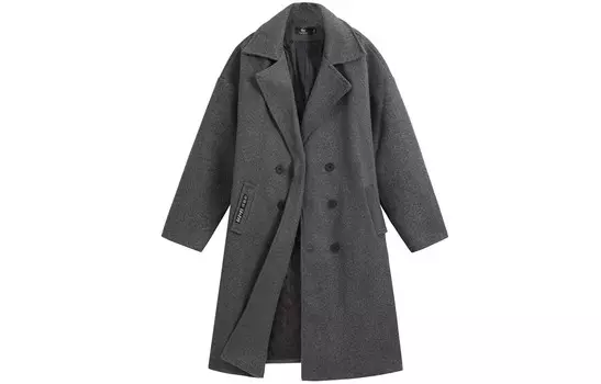 Пальто унисекс KW, Серый