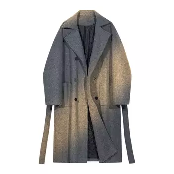 Пальто унисекс Micby, Черный