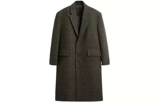 Пальто унисекс от Harry Lambert Co-brand ZARA, зеленый