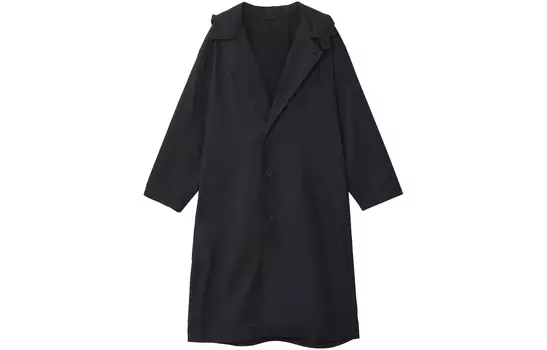 Пальто унисекс UNIQLO, цвет Black