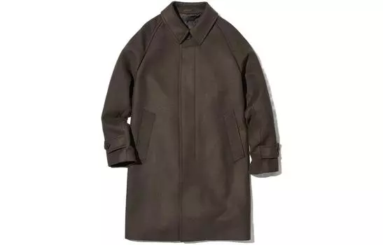 Пальто унисекс UNIQLO, цвет Brown