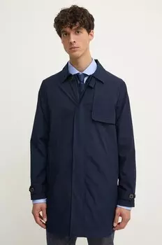 Пальто United Colors of Benetton, темно-синий