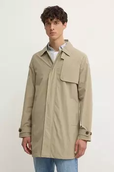 Пальто United Colors of Benetton, зеленый