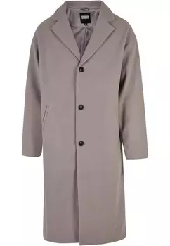 Пальто Urban Classics Between-Seasons Coat, серый
