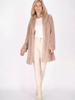 Пальто Usha, бежевый