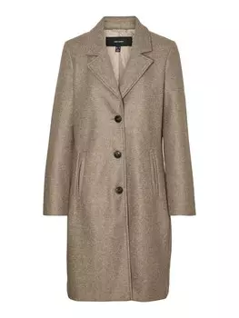 Пальто VERO MODA Between-Seasons Coat VMFortuneSara, цвет mottled brown