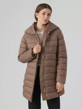 Пальто Vero Moda, светло-коричневый