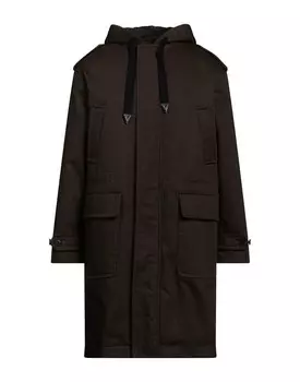 Пальто Versace, темно-зеленый