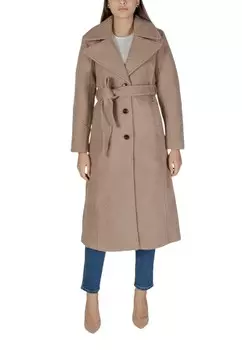 Пальто Vila, бежевый