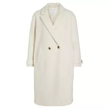 Пальто Vila Wave, бежевый