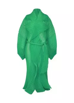 Пальто wander Issey Miyake, зеленый