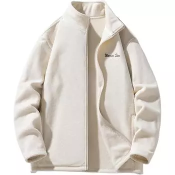 Пальто Warrior Velvet Feel унисекс, бежевый