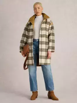 Пальто White Stuff Marlowe Reversible, цвет ivory/multi