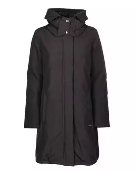 Пальто Woolrich, черный