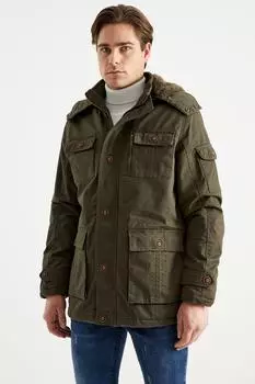 Пальто - Зеленый - Парка DYNAMO