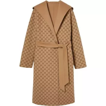 Пальто женские верблюжьи Gucci, коричневый