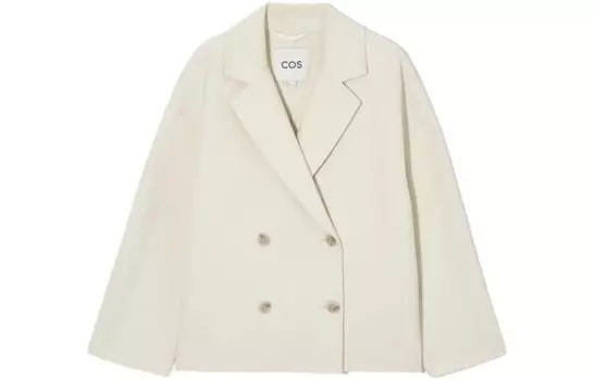 Пальто женское белое Cos