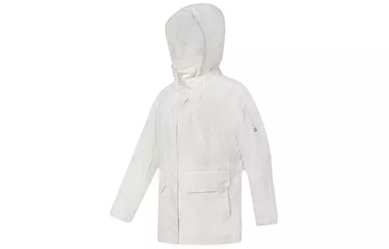 Пальто женское белое Fila