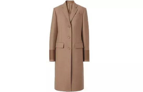 Пальто женское Burberry, коричневый