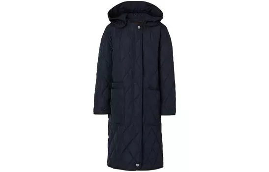 Пальто женское Burberry, темно-синий