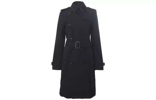 Пальто женское черное Burberry