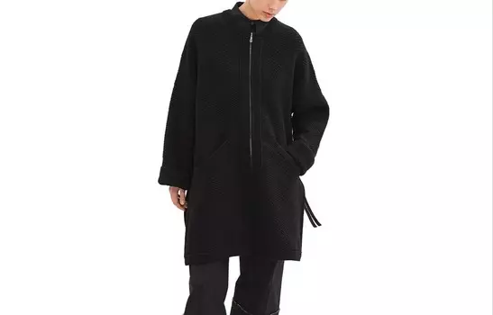 Пальто женское черное Hermes