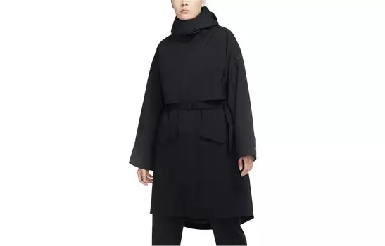 Пальто женское черное Nike
