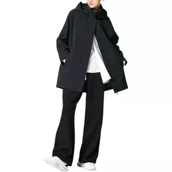 Пальто женское черное Uniqlo