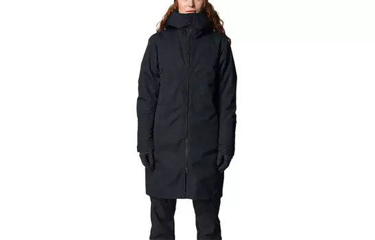 Пальто Женское Чисто черный Houdini