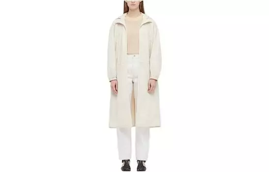 Пальто женское цвета экрю UNIQLO, Ecru