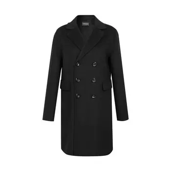 Пальто женское Deep Breath Brother двубортное, хаки