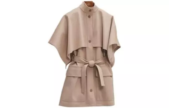 Пальто женское хаки Hermes