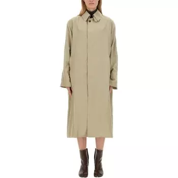 Пальто женское хаки Maison Margiela
