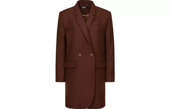 Пальто женское Кофе Evisu