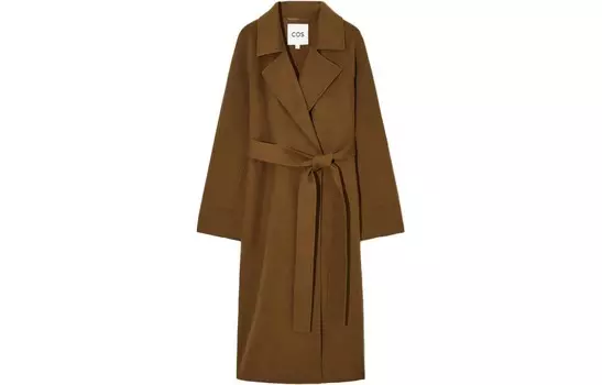Пальто женское коричневое Cos