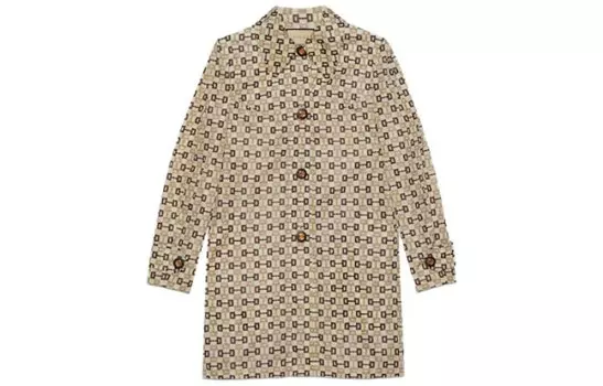 Пальто женское коричневое Gucci