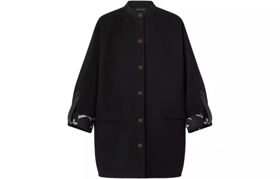 Пальто женское Louis Vuitton, черный