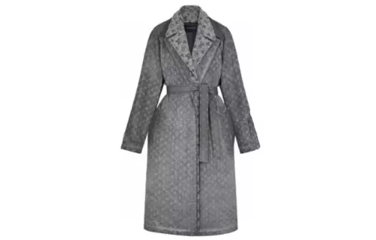 Пальто женское Louis Vuitton, серый