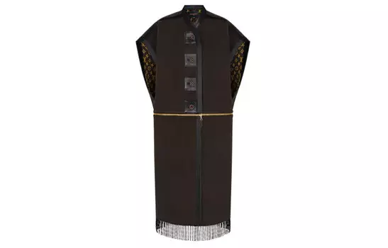 Пальто женское Louis Vuitton, темно-коричневый