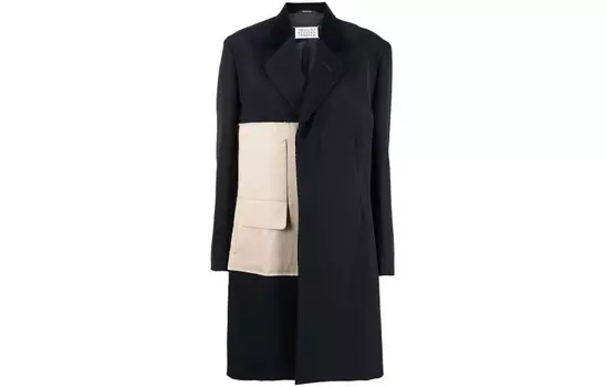 Пальто женское Maison Margiela, темно-синий