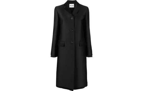 Пальто женское Miu Miu, черный