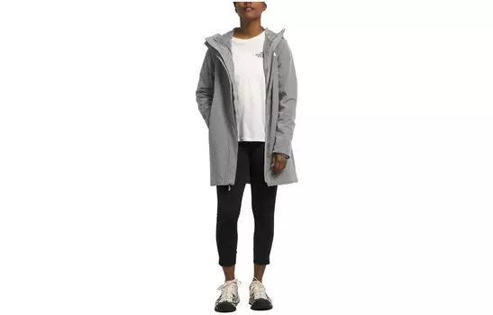 Пальто женское серое The North Face