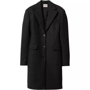 Пальто Женское серый Miu Miu