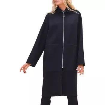 Пальто женское синее Hermes